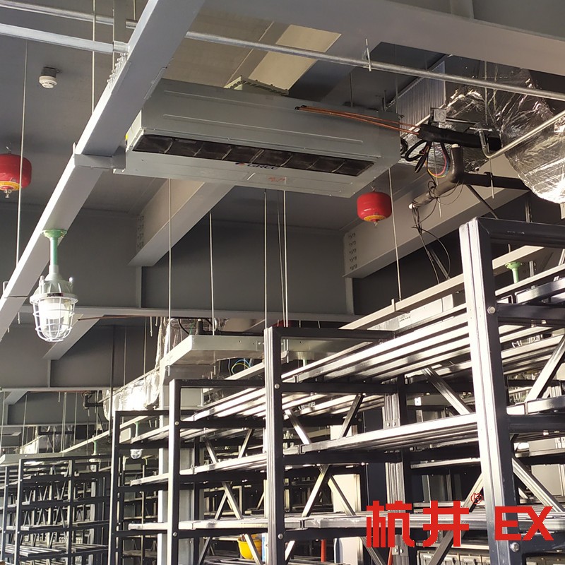 供電所蓄電池室用防爆空調 風管式防爆空調案例
