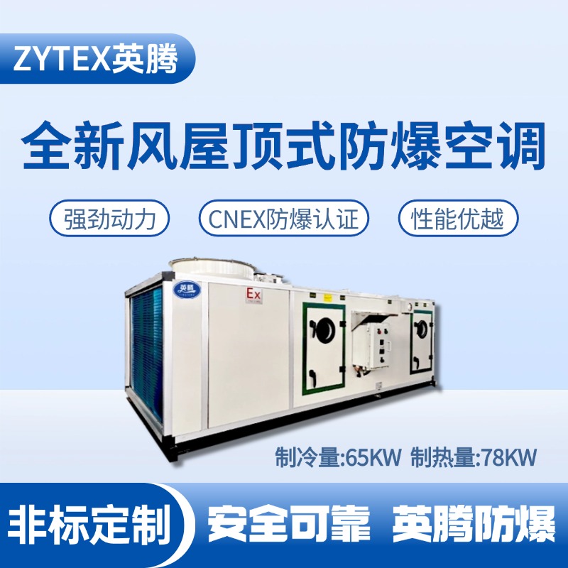 BZKT-65Ex(X) 全新風(fēng)屋頂式防爆空調(diào) 危險(xiǎn)品庫(kù)使用