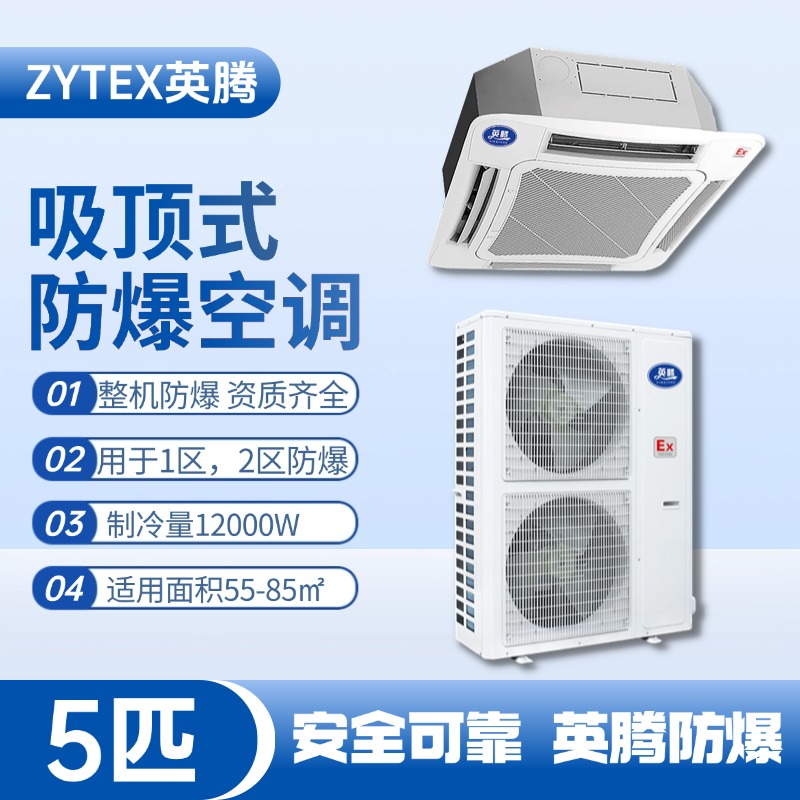 BKG-120-Ex(T) 5p吸頂式防爆空調 電氣室使用
