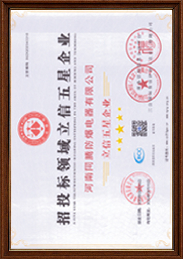 招投標(biāo)領(lǐng)域立信五星企業(yè)